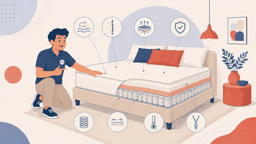 Illustration guide pour choisir un matelas