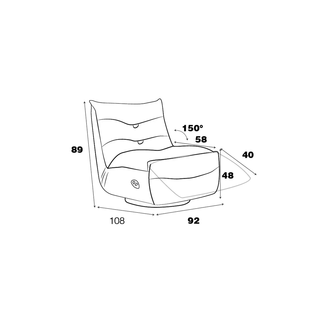 Fauteuil Smoothie Centrelec