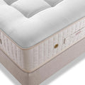Détail du capitonnage et des finitions du matelas Tréca Apollon